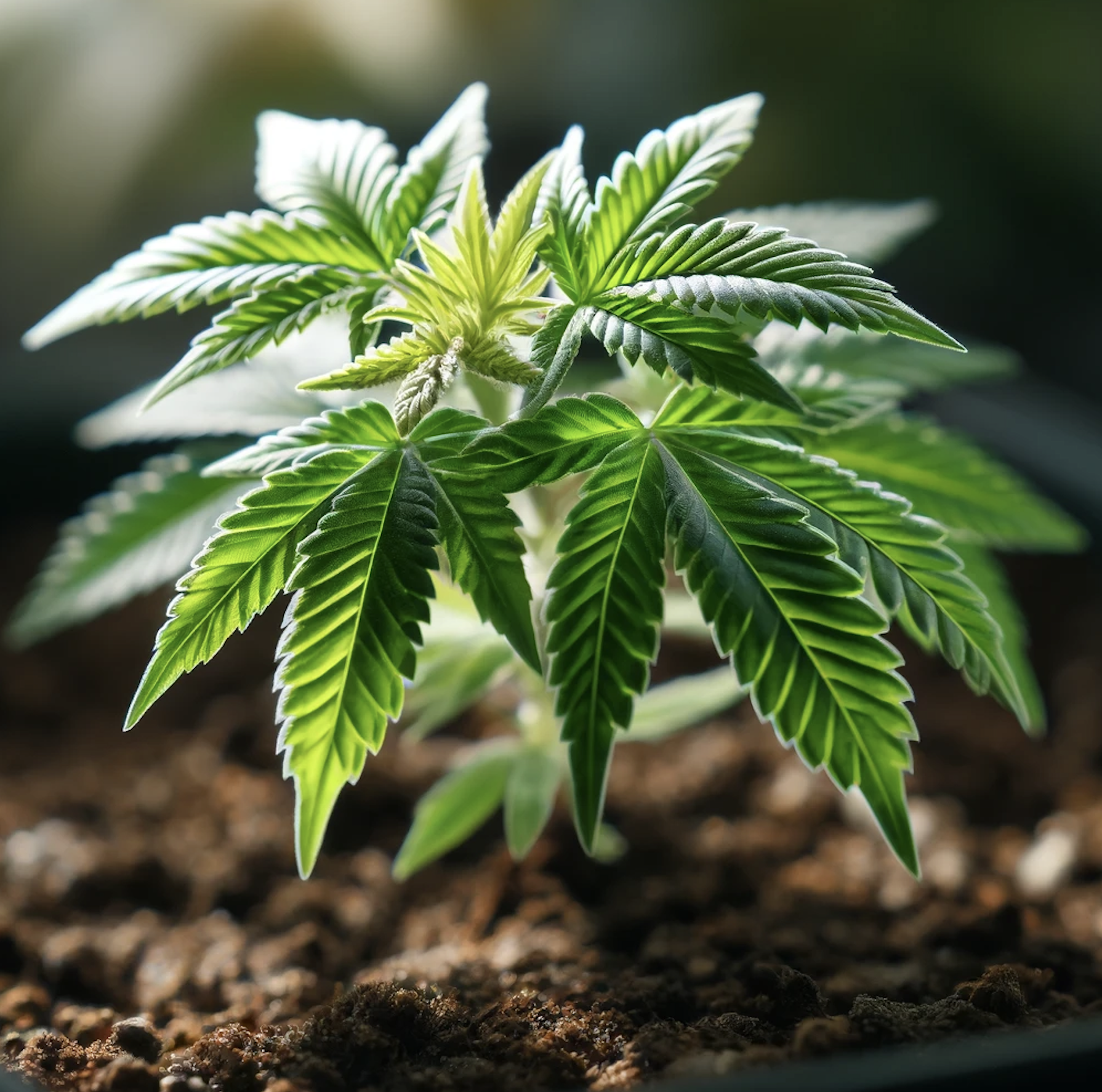 Baby Cannabis Plant
